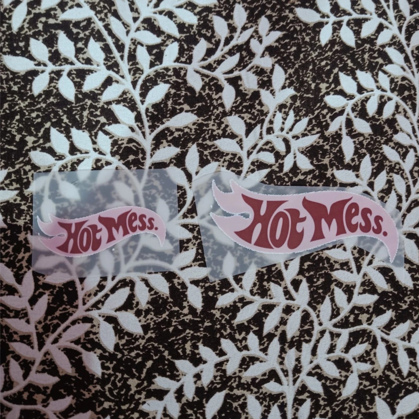 Hot Mess | Iron-On-Patch | Fabstik