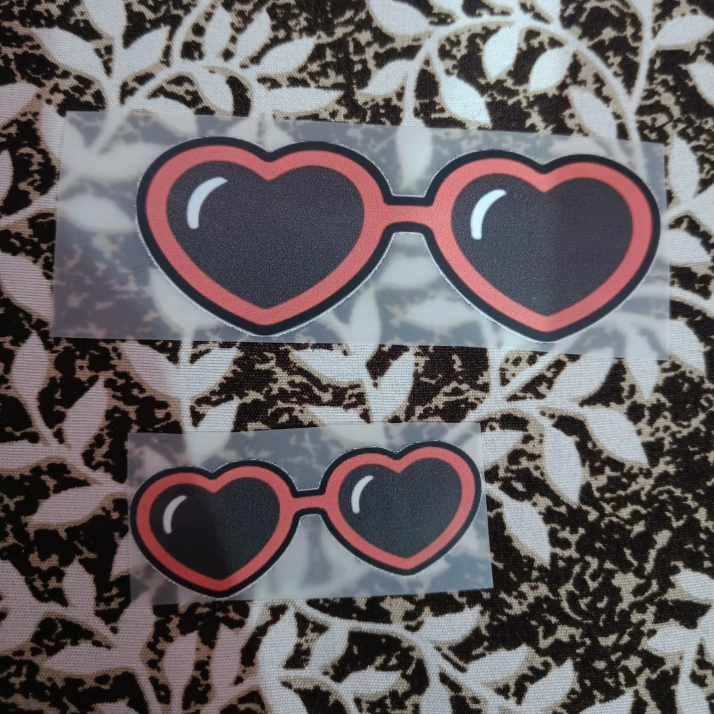 Heart Sunglass | Iron-On-Patch | Fabstik