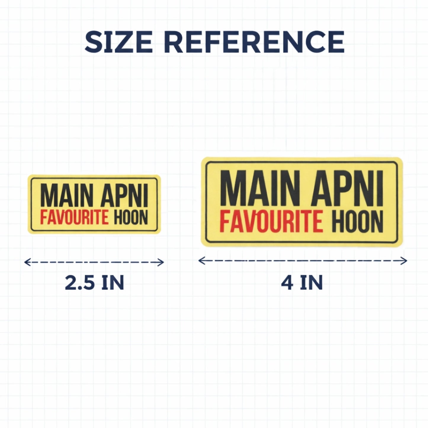 Main apni Favourite Hoon | Iron-On-Patch | Fabstik