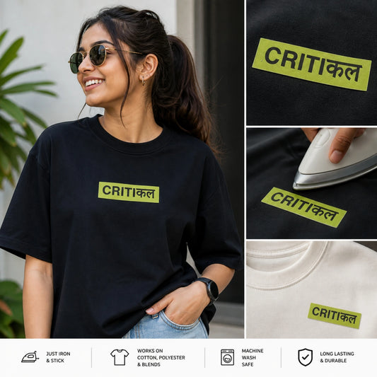 Critical | Iron-On-Patch | Fabstik