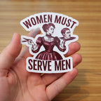 Women Must | Iron-On-Patch | Fabstik
