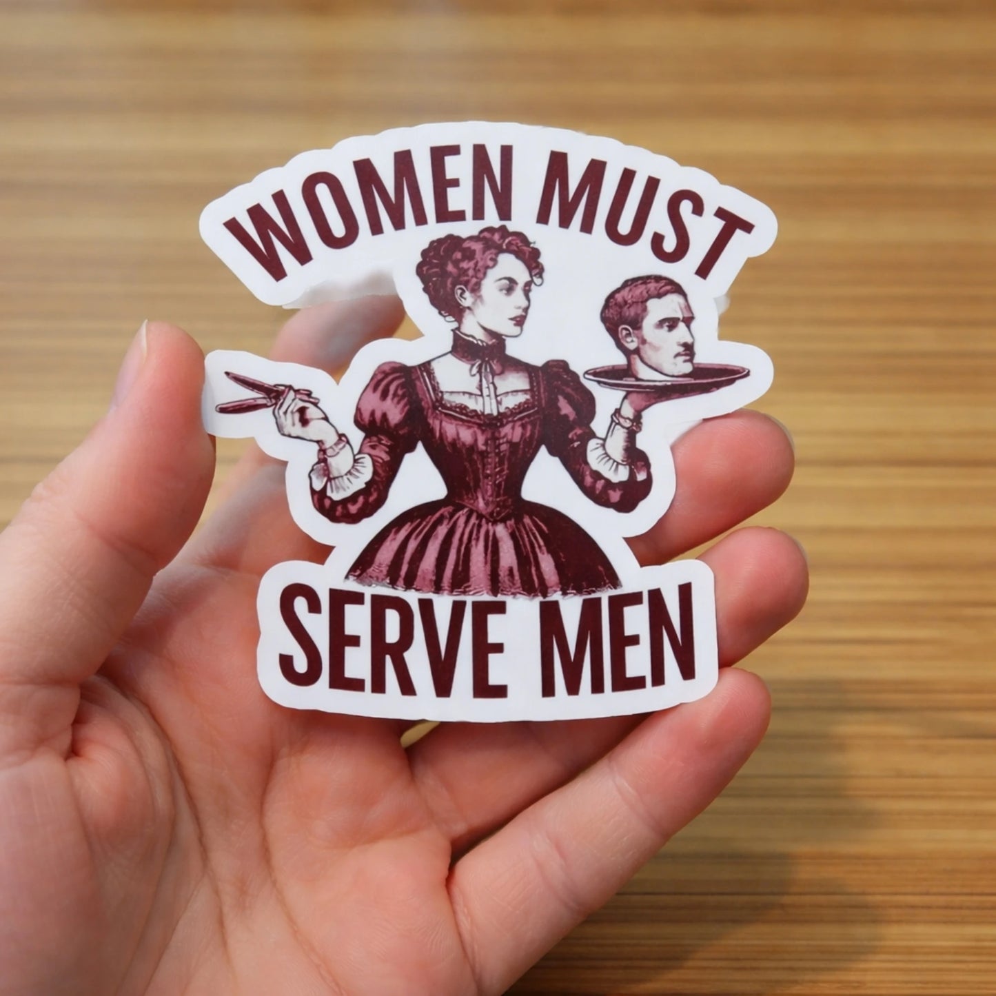 Women Must | Iron-On-Patch | Fabstik