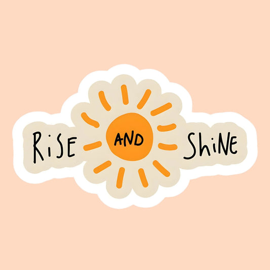 Rise And Shine | Travel & Adventure Iron-On Patch |Fabstik
