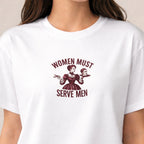 Women Must | Iron-On-Patch | Fabstik