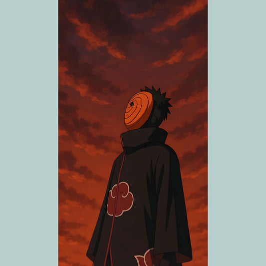 Spiral Masked Figure | Naruto Iron-On Patch |Fabstik