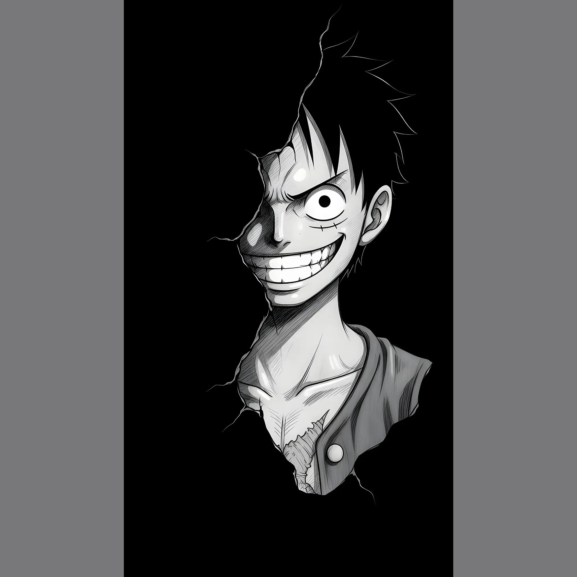 Stretchy Pirate Captain | One Piece Iron-On Patch | Fabstik