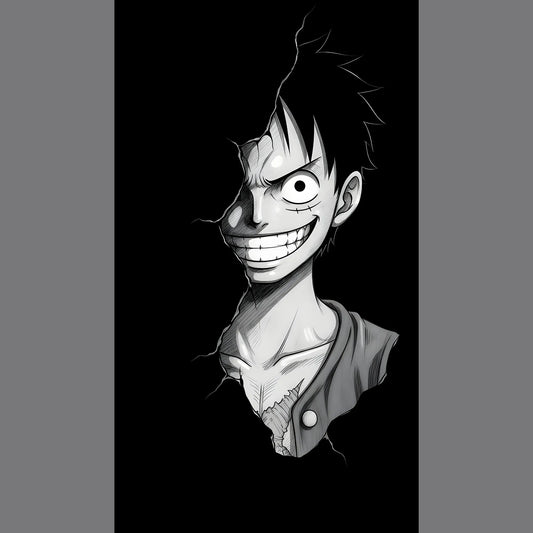 Stretchy Pirate Captain | One Piece Iron-On Patch |Fabstik