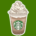 Frappuccino Whip | Coffee Lovers Iron-On Patch | Fabstik