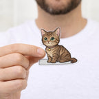 Sweet Kitten | Cute Cat Iron-On Patch | Fabstik