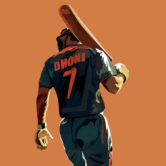 Finisher Stance | Cricket Iron-On Patch |Fabstik