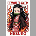 Flame Princess | Demon Slayer Iron-On Patch | Fabstik