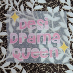 Desi Drama Queen | Iron-On-Patch | Fabstik