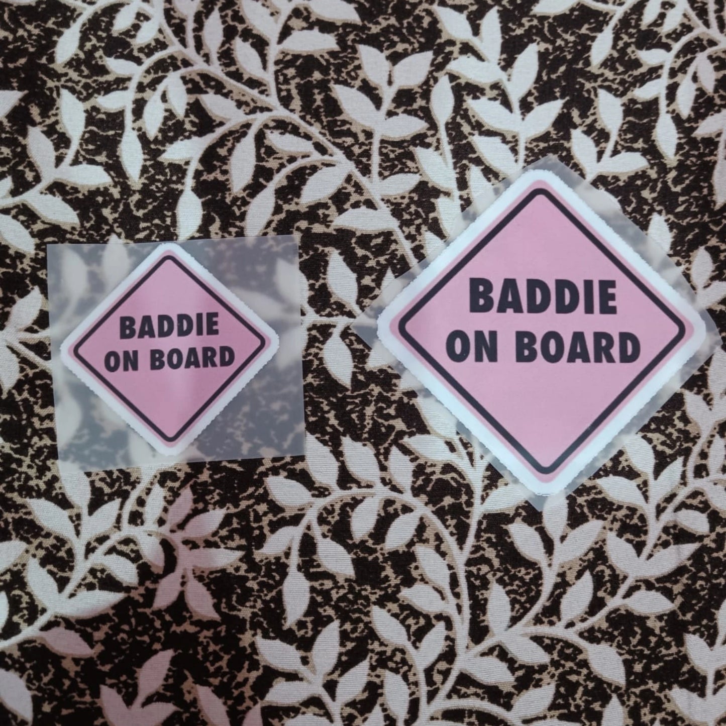 Baddie On Board | Iron-On-Patch | Fabstik