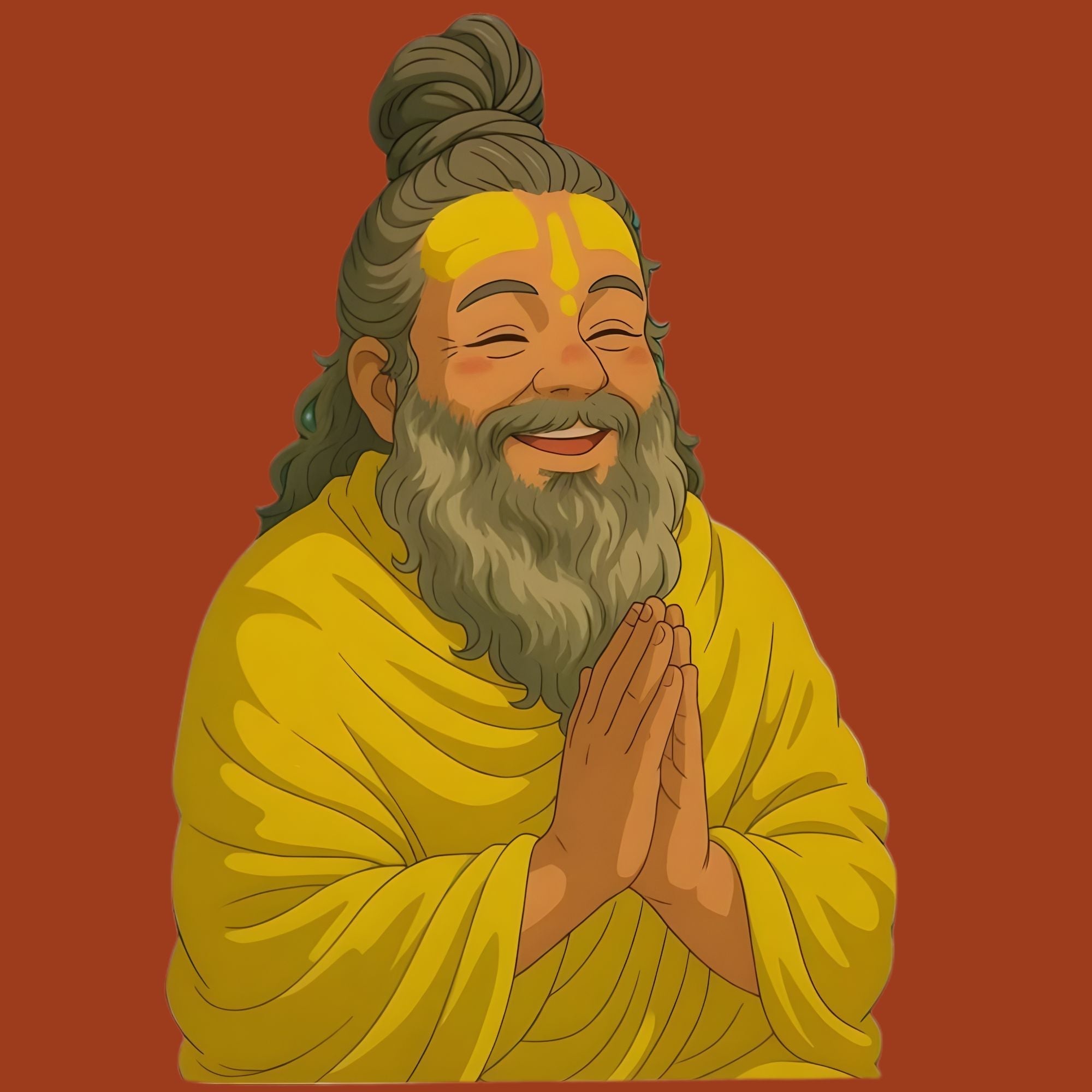 Namaste Blessing | Spiritual Iron-On Patch | Fabstik
