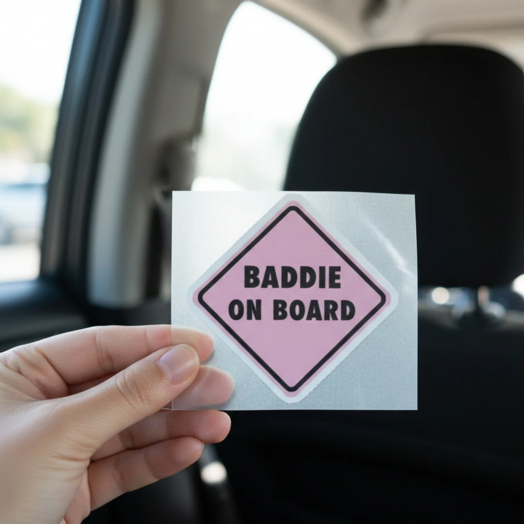 Baddie On Board | Iron-On-Patch | Fabstik