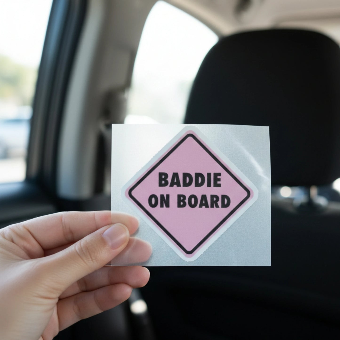 Baddie On Board | Iron-On-Patch | Fabstik
