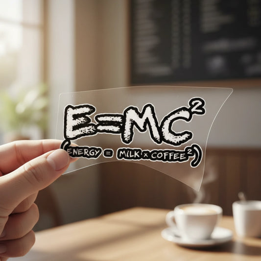 Coffee Equation | Coffee Lovers Iron-On Patch |Fabstik