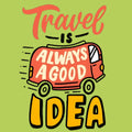Travel Good Idea | Travel & Adventure Iron-On Patch | Fabstik