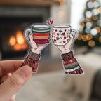 Coffee Cheers | Coffee Lovers Iron-On Patch | Fabstik