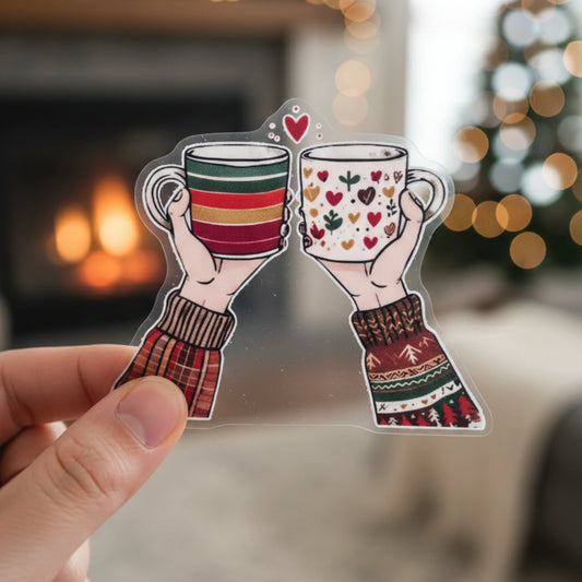 Coffee Cheers | Coffee Lovers Iron-On Patch |Fabstik