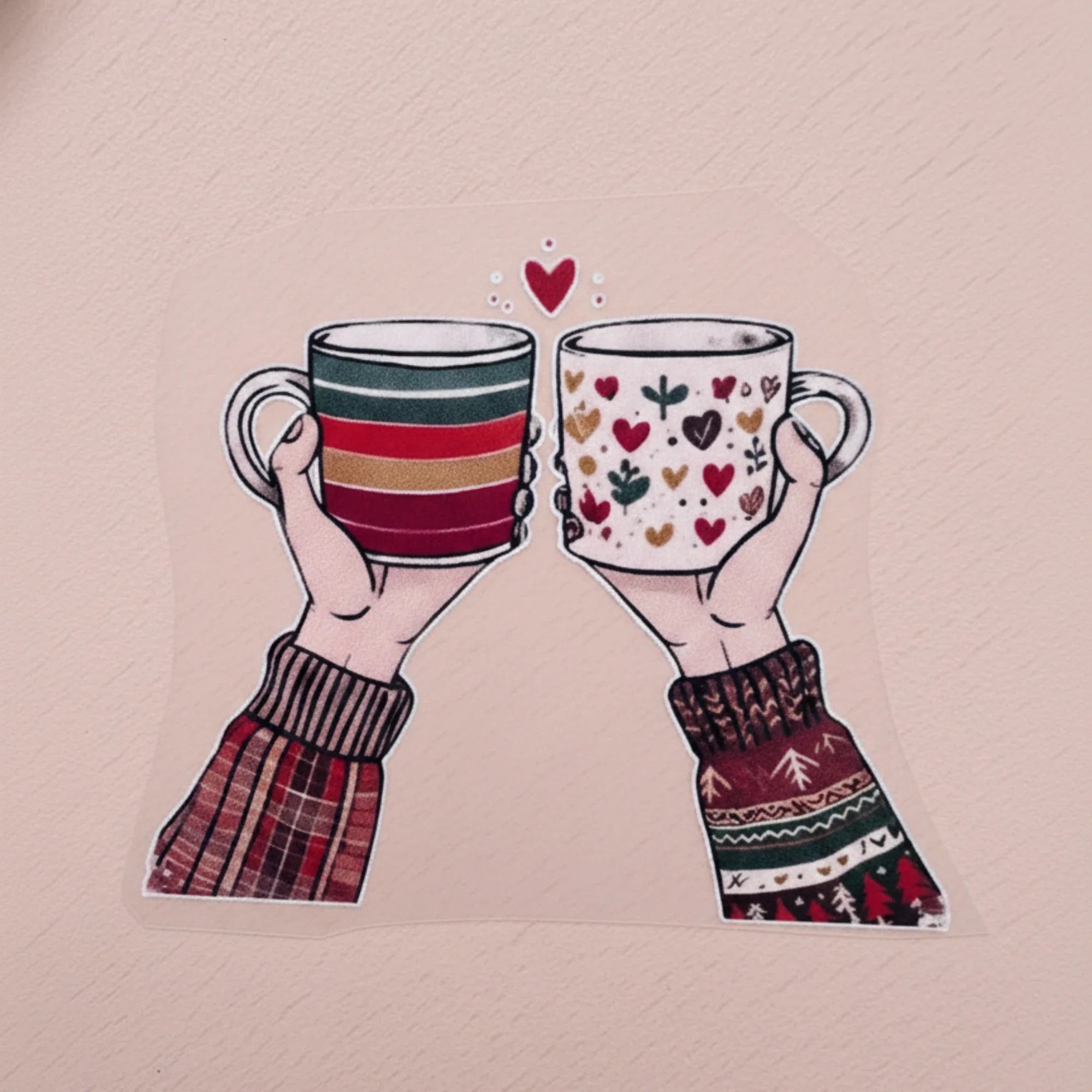 Coffee Cheers | Coffee Lovers Iron-On Patch | Fabstik