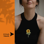Sunflower Serenity | Iron-On-Patch 1 piece | Fabstik
