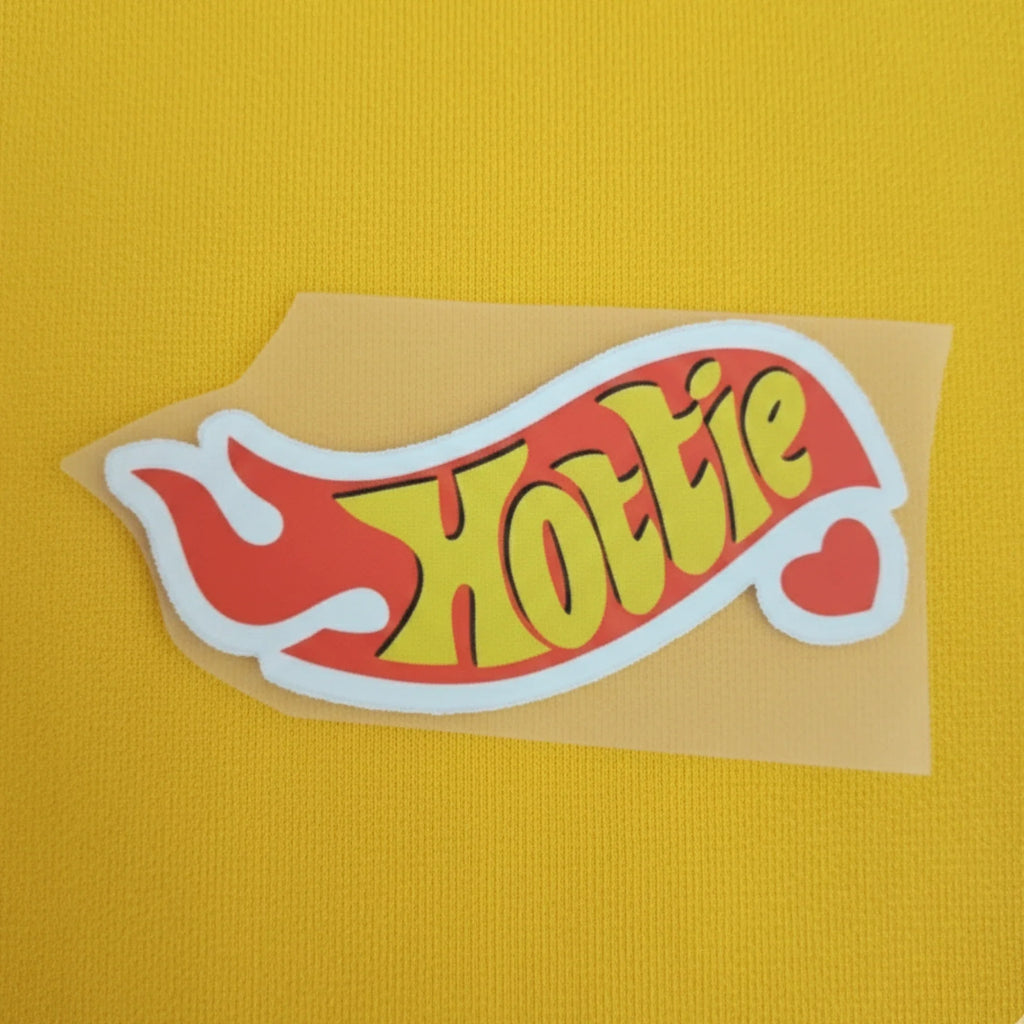 Hottie | Iron-On-Patch | Fabstik