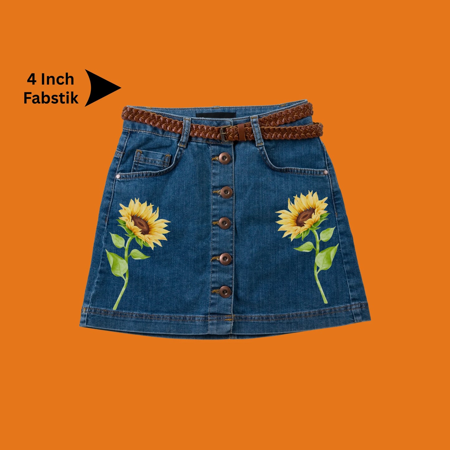 Bloom Sun | Iron-On-Patch | Fabstik