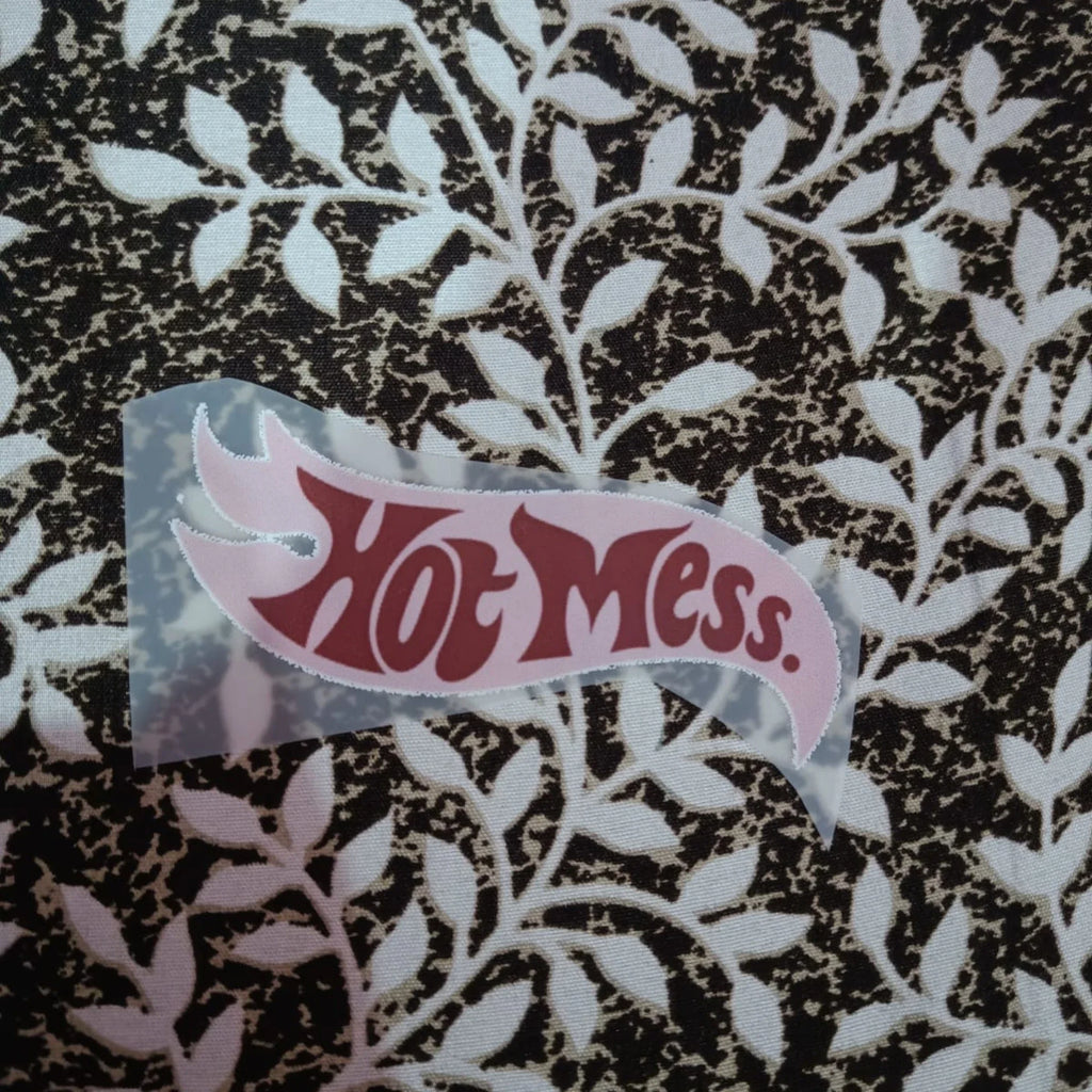 Hot Mess | Iron-On-Patch | Fabstik