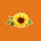 Golden Petals | Iron-On-Patch | Fabstik