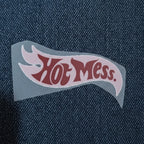 Hot Mess | Iron-On-Patch | Fabstik