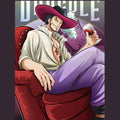 Dracula Mihawk Style | One Piece Iron-On Patch | Fabstik