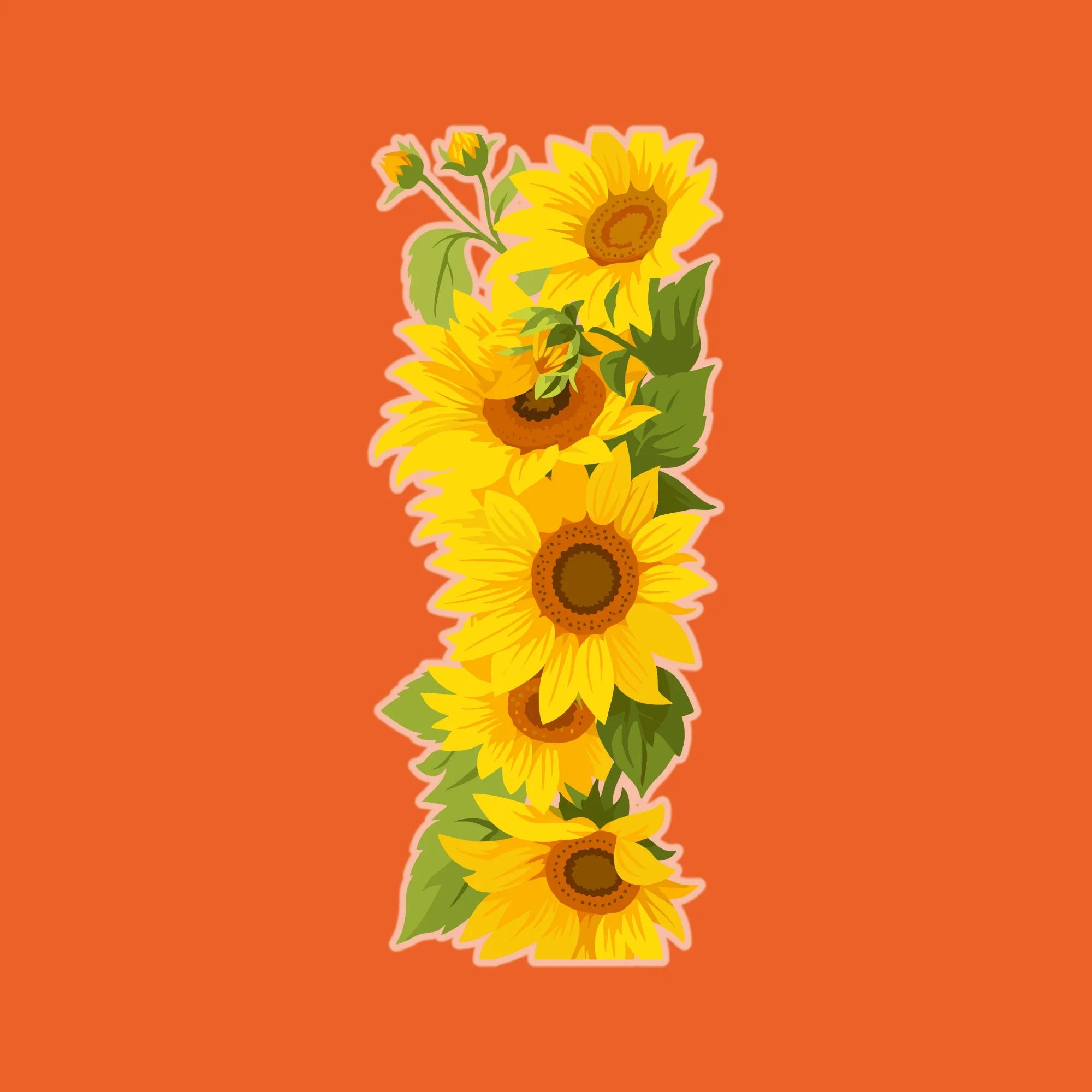 Sunflower Soul | Iron-On-Patch | Fabstik