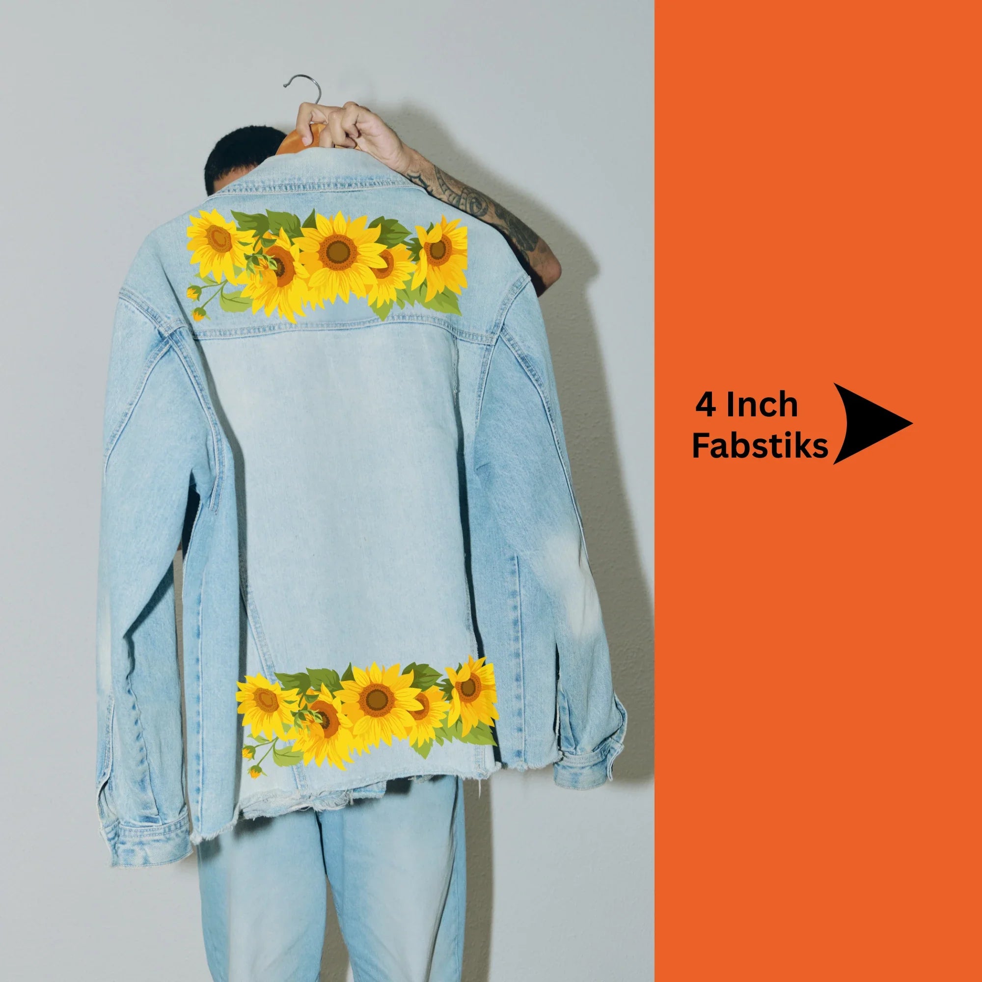 Sunflower Soul | Iron-On-Patch | Fabstik