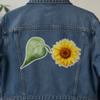Sunflower Trail | Iron-On-Patch | Fabstik