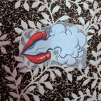Red Lip | Iron-On-Patch | Fabstik