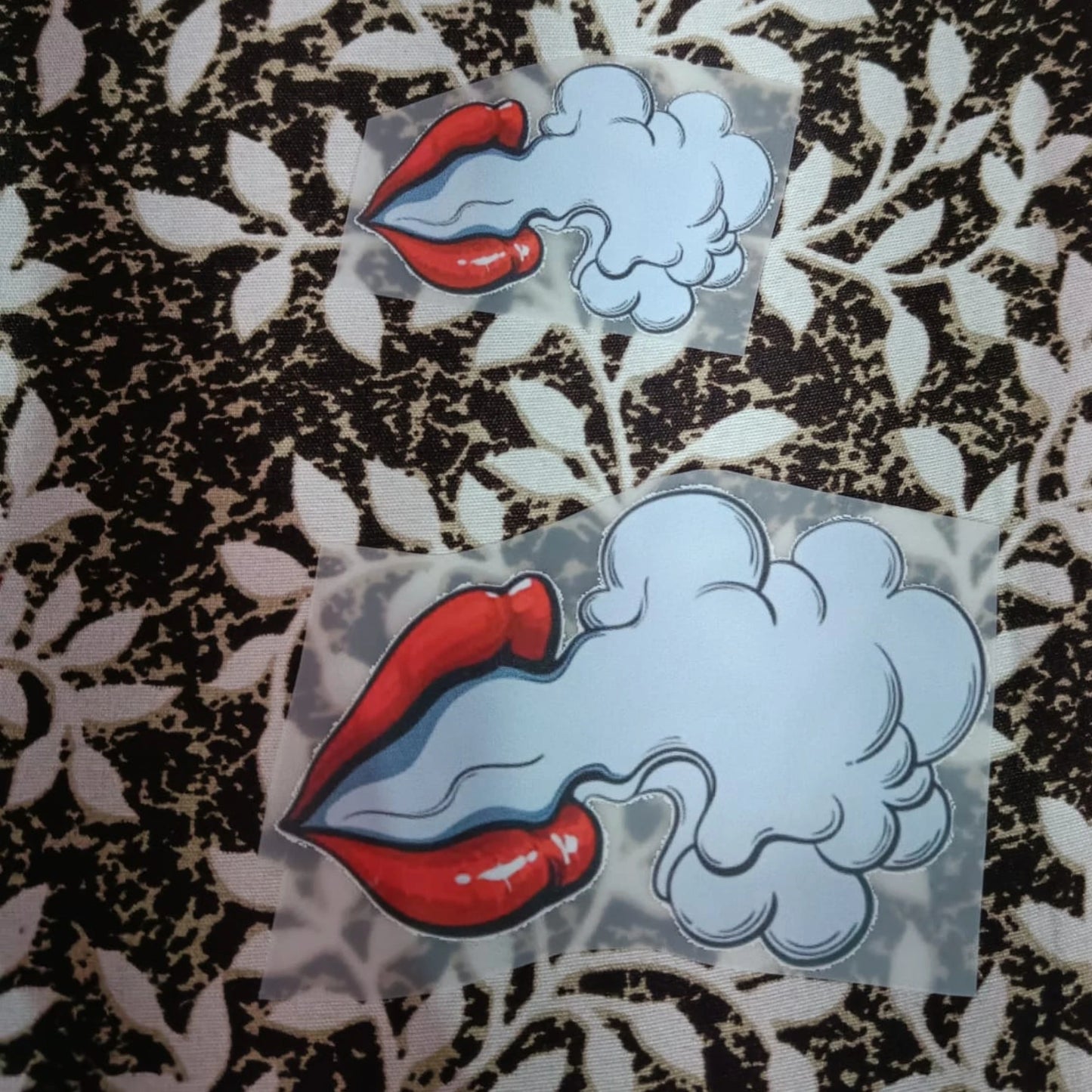 Red Lip | Iron-On-Patch | Fabstik