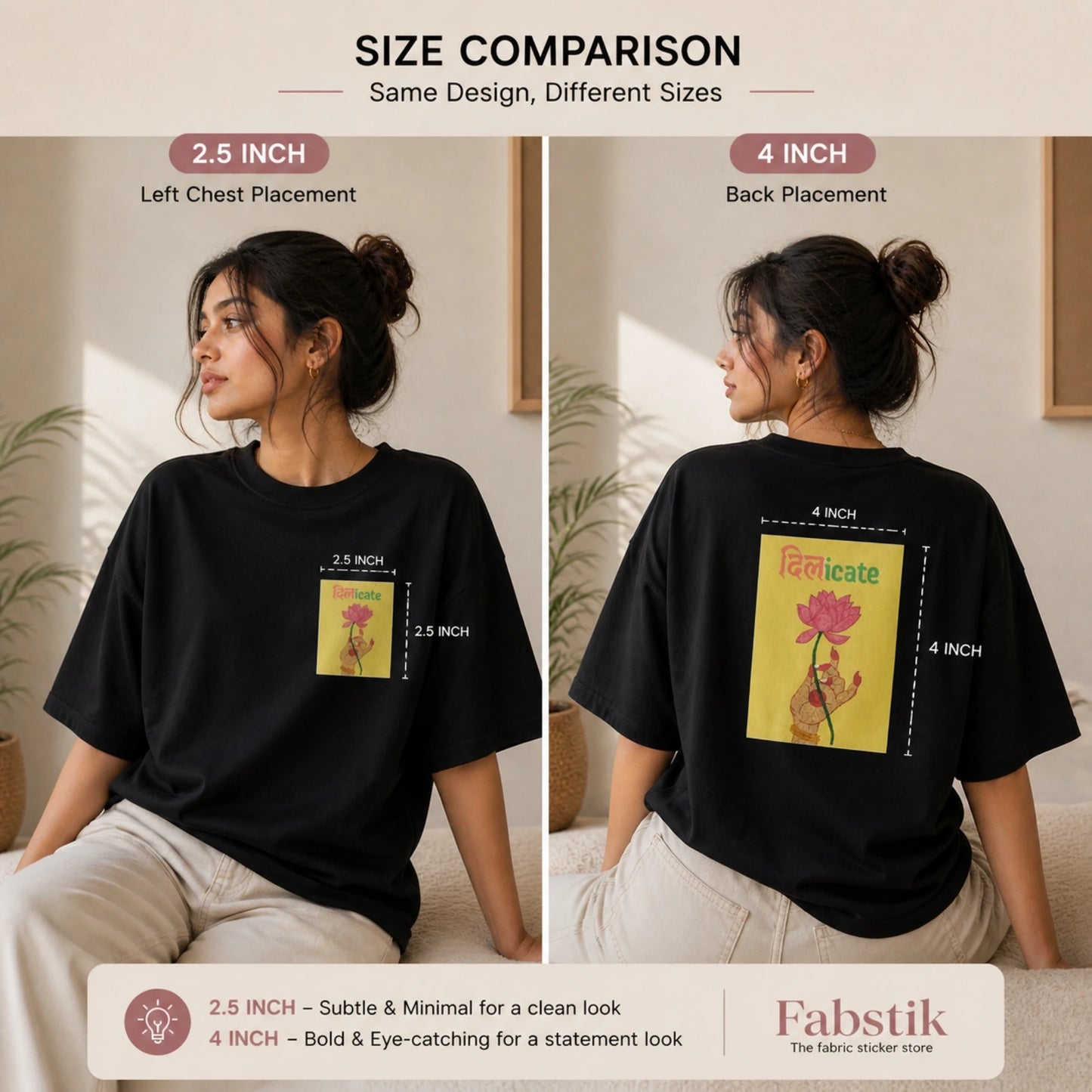 Delicate |  Iron-On-Patch | Fabstik