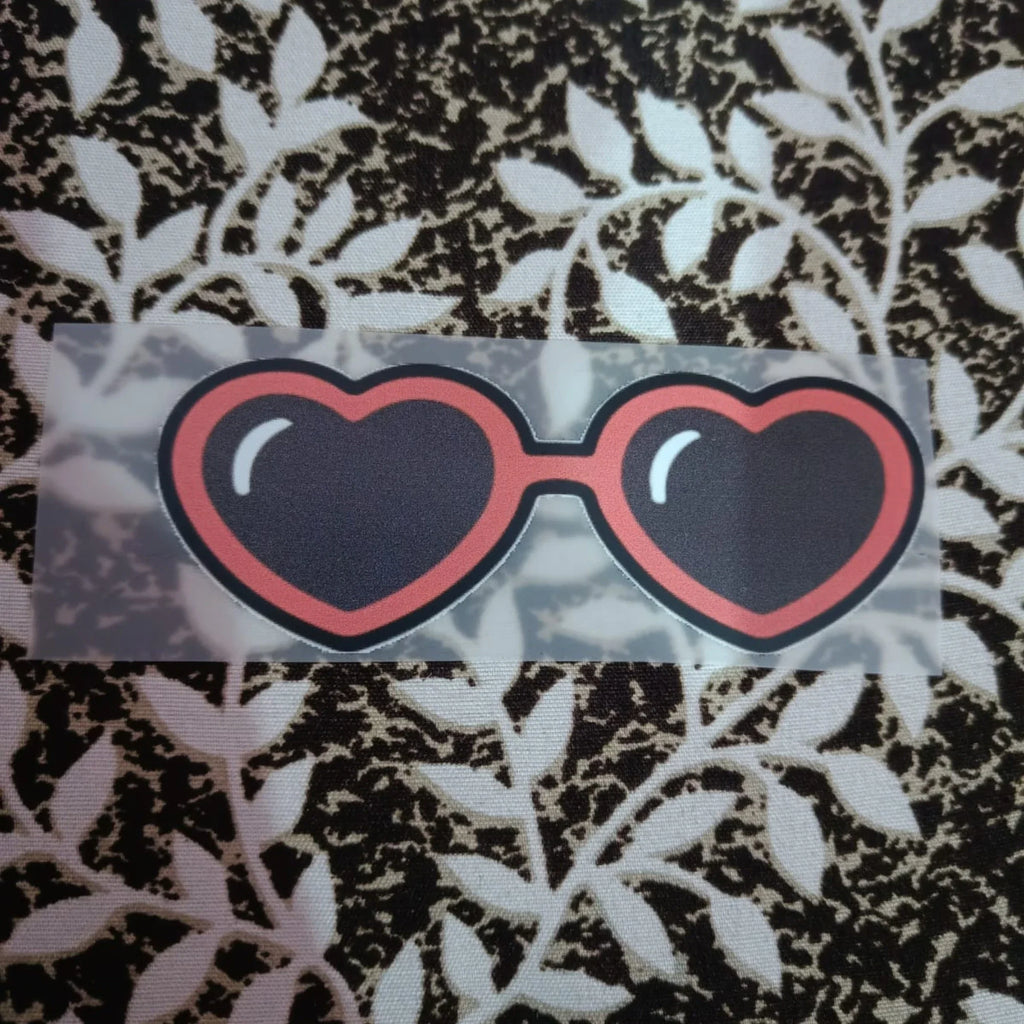 Heart Sunglass | Iron-On-Patch | Fabstik