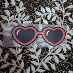 Heart Sunglass | Iron-On-Patch | Fabstik