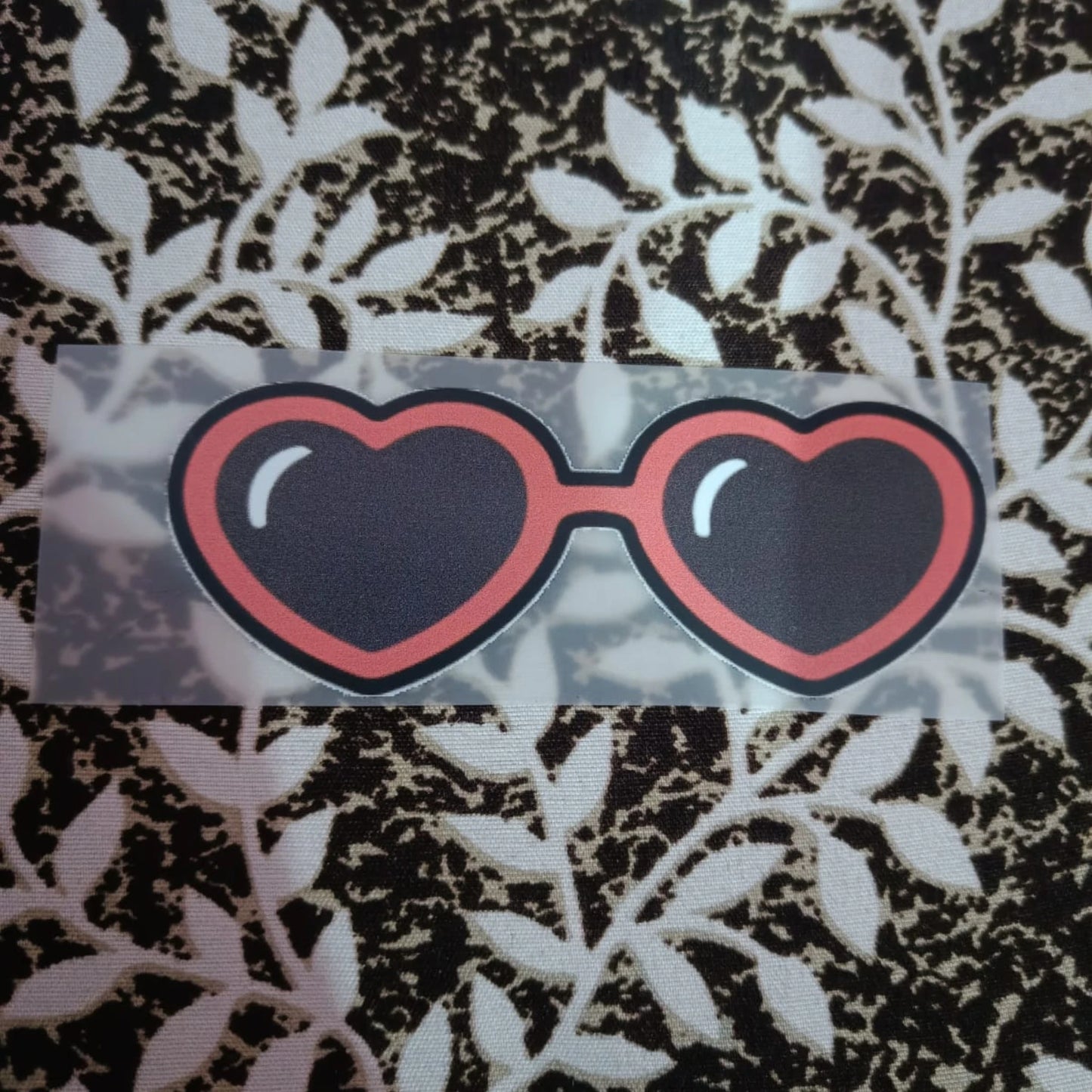 Heart Sunglass | Iron-On-Patch | Fabstik