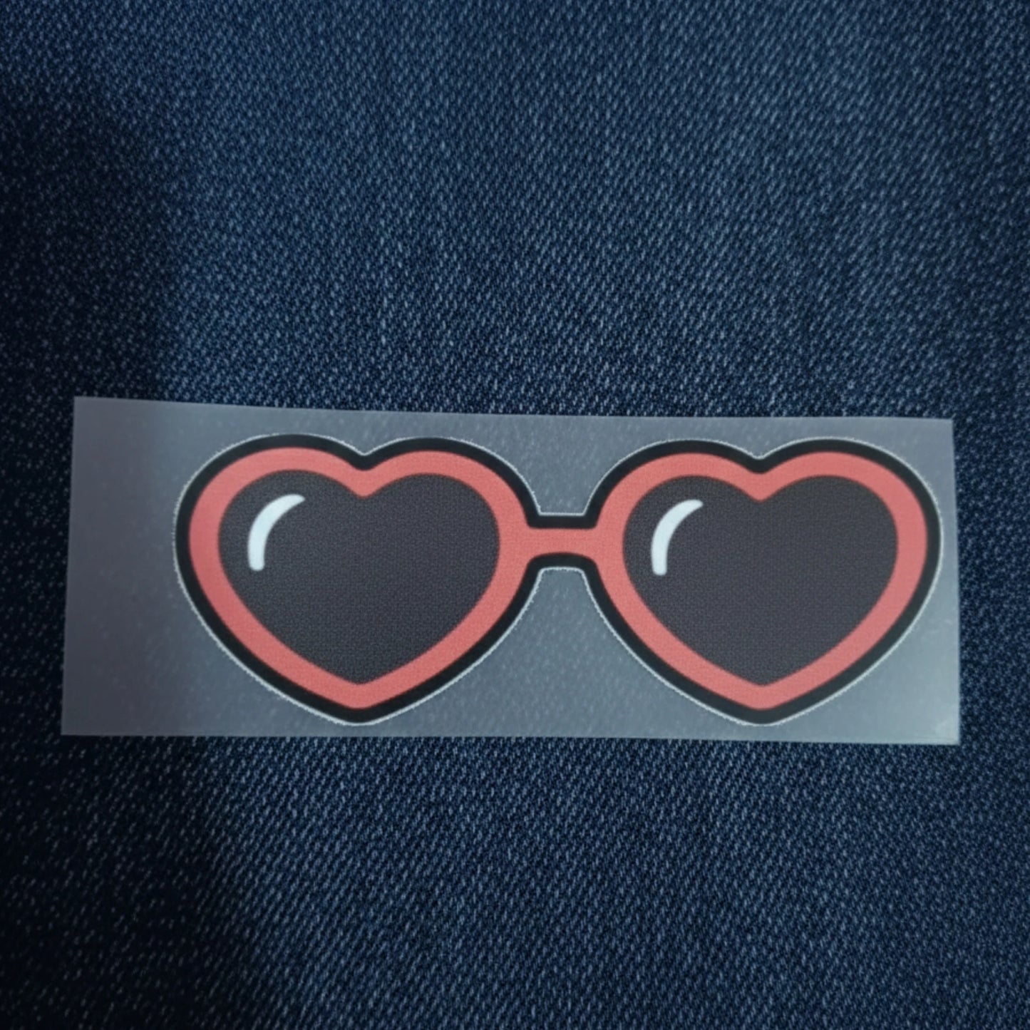 Heart Sunglass | Iron-On-Patch | Fabstik