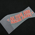 Sugar Daddy | Iron-On-Patch | Fabstik