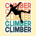 Climber | Travel & Adventure Iron-On Patch | Fabstik