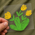 Doodle Cactus Bloom | Fabstik