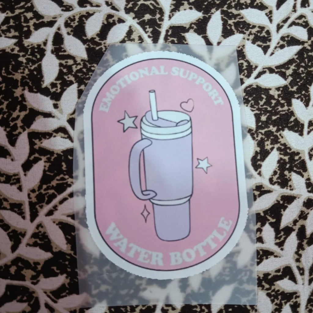 Emotional Support | Iron-On-Patch | Fabstik