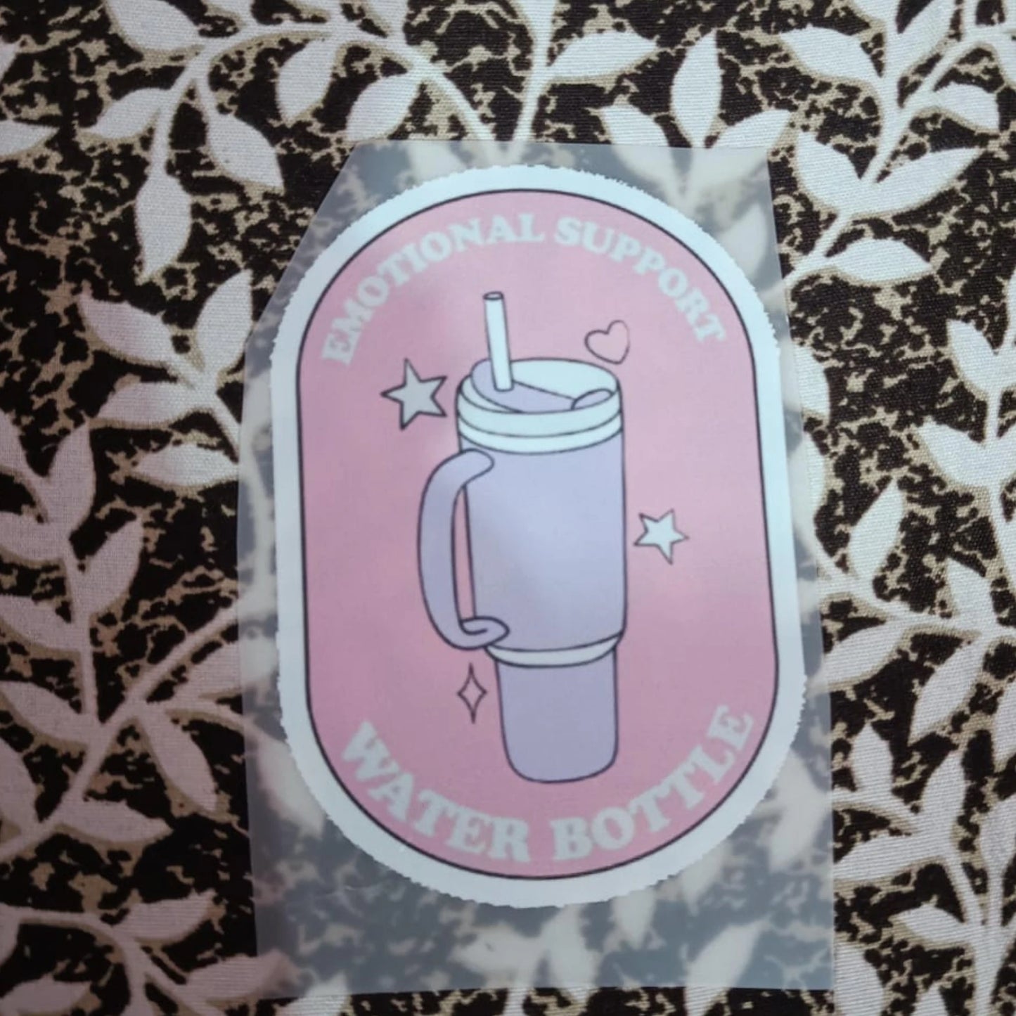 Emotional Support | Iron-On-Patch | Fabstik