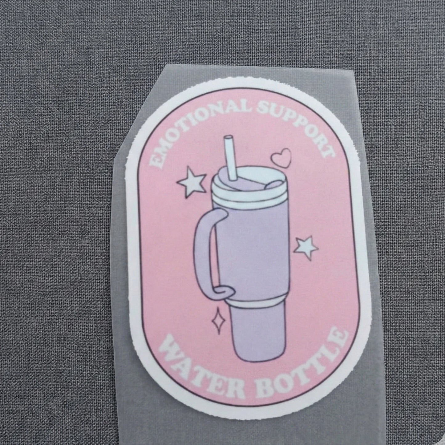 Emotional Support | Iron-On-Patch | Fabstik