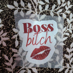 Boss Bit*h | Iron-On-Patch | Fabstik