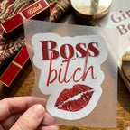 Boss Bit*h | Iron-On-Patch | Fabstik